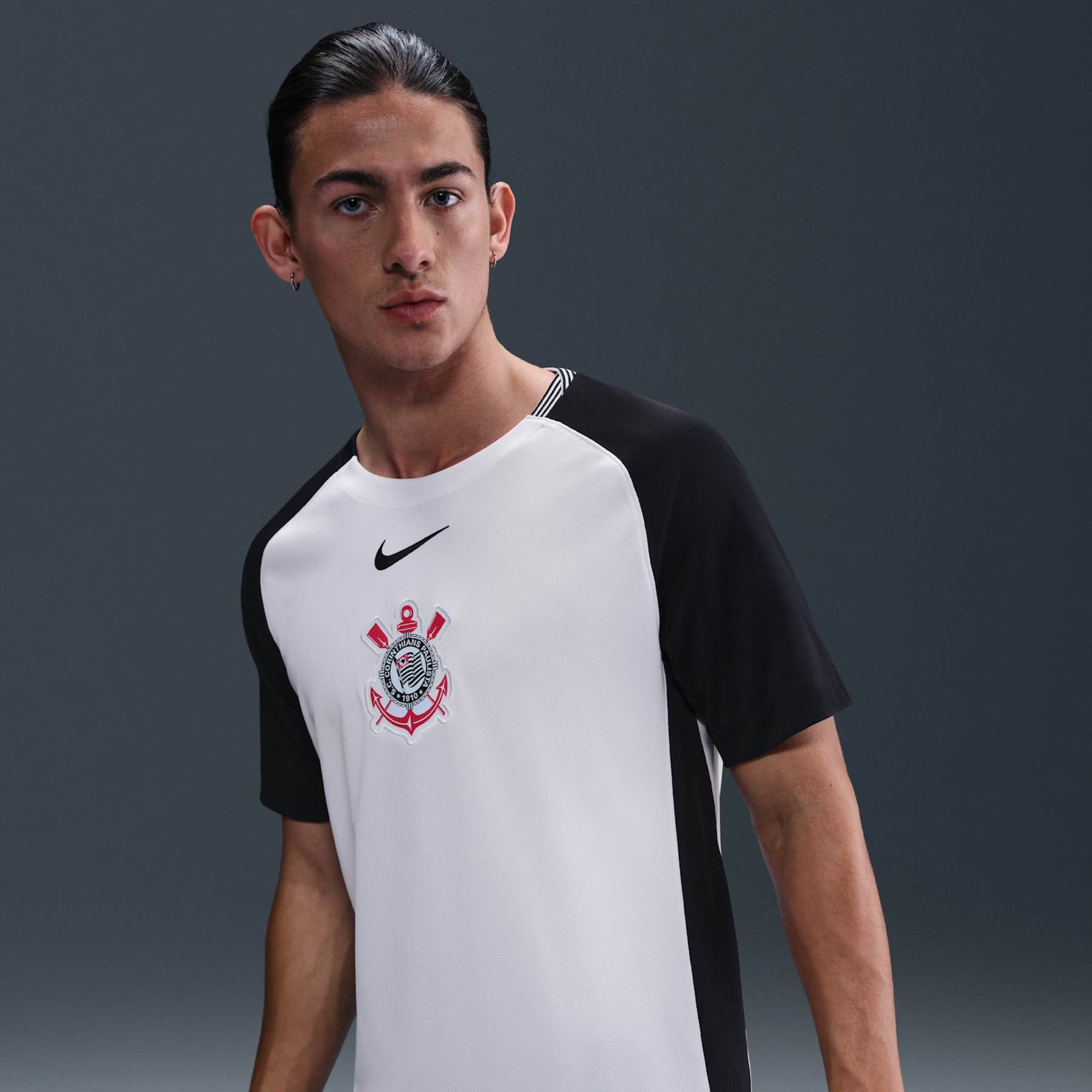 Camisa do Corinthians I 2025/26 Torcedor Pro Nike - Branco
