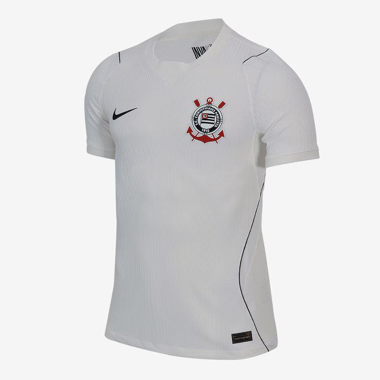 Camisa Masculina Torcedor Corinthians Branca 2026