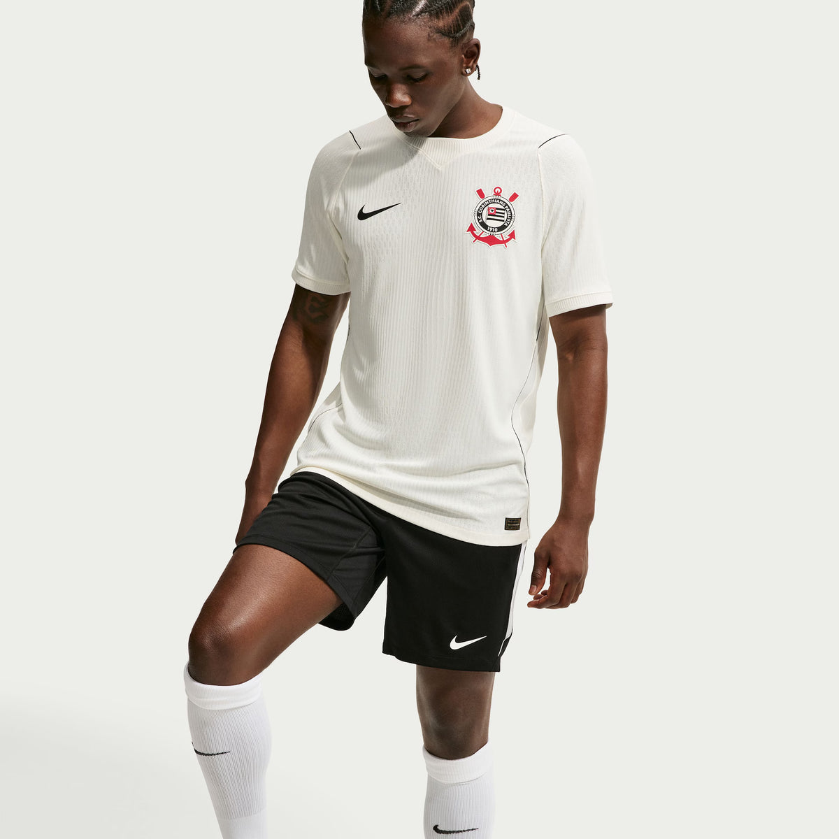 Camisa Masculina Jogador Corinthians Branca 2026