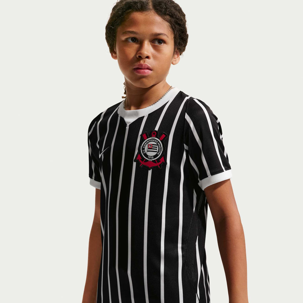 Camisa Corinthians Nike II 2026/27 Torcedor Infantil