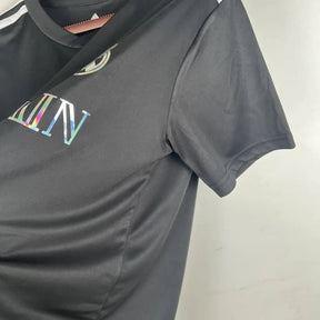 Camisa Barcelona x Balmain Masculina Torcedor 24/25 - Preta