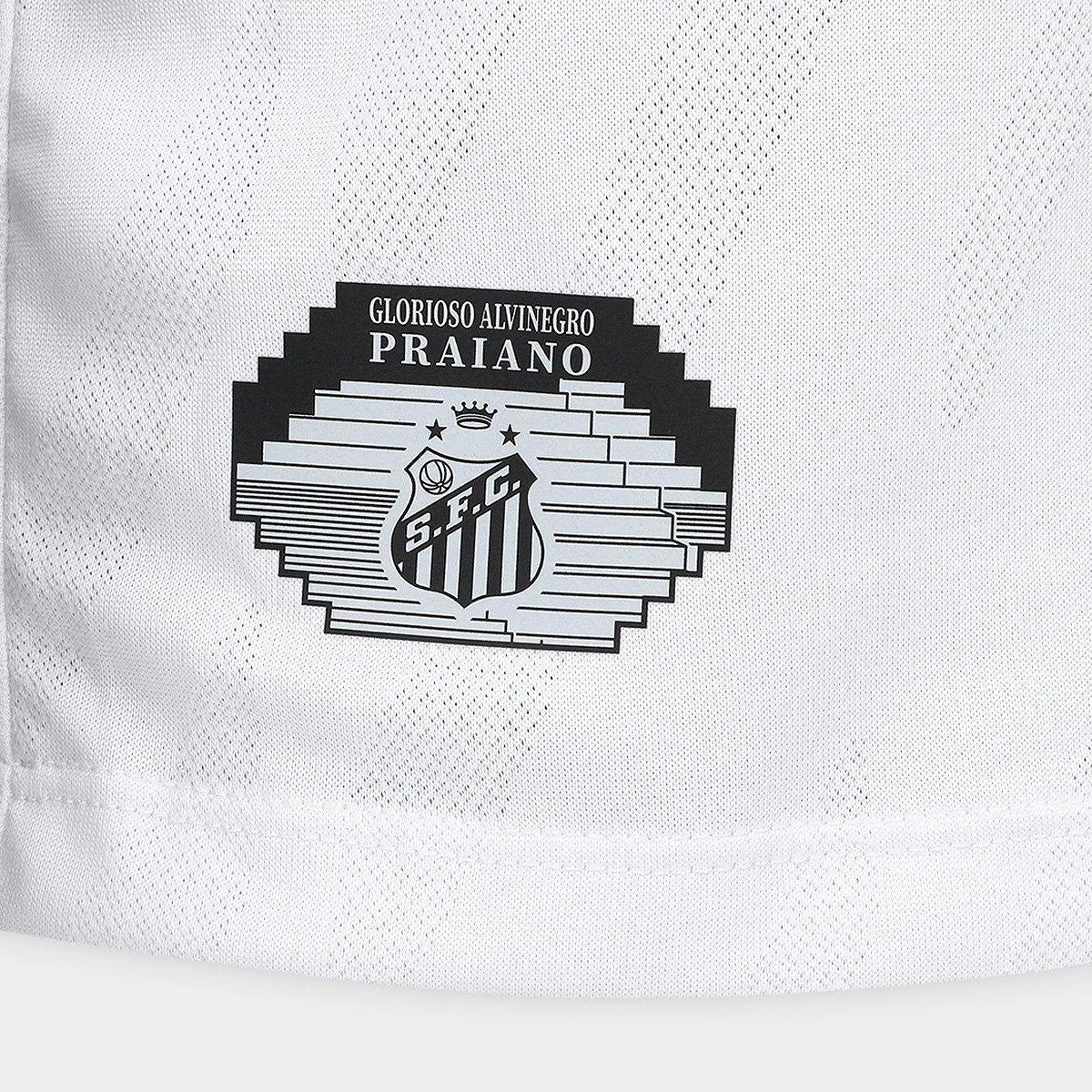 Camisa Santos I 25/26 s/n Torcedor Umbro Masculina - Branco+Cinza