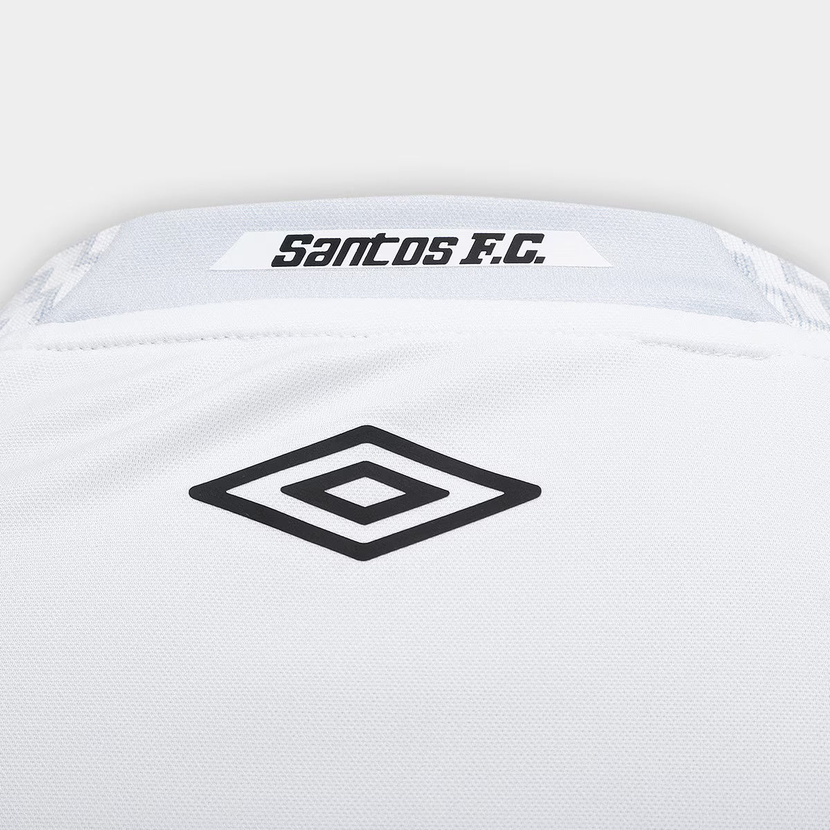 Camisa Santos I 25/26 s/n Torcedor Umbro Masculina - Branco+Cinza
