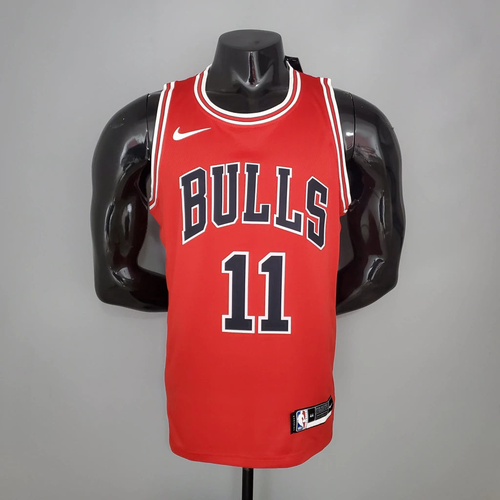 Regata NBA Chicago Bulls Swingman Vermelha - Icon Edition