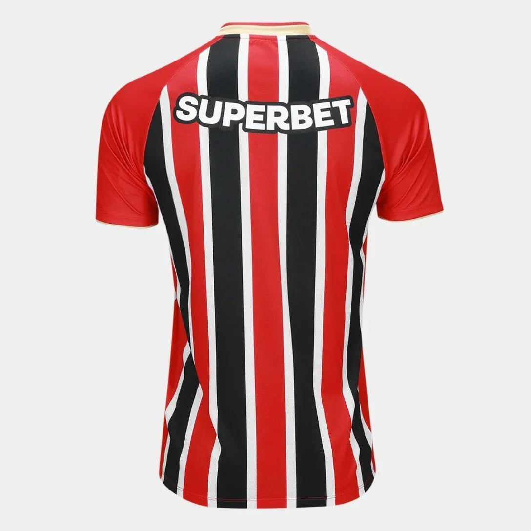 Camisa São Paulo II 25/26 s/n Jogador New Balance Masculina - Vermelho