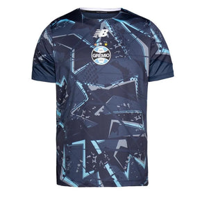 Camisa Grêmio Pré Jogo 26/27 Torcedor New Balance Masculina - Marinho+Azul