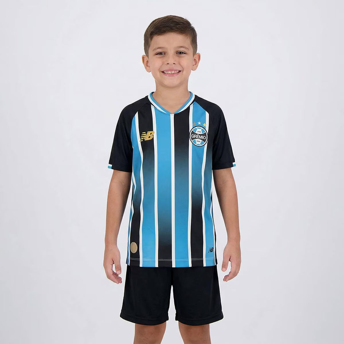 Kit Camisa Infantil Grêmio II 2026 Versão Infantil