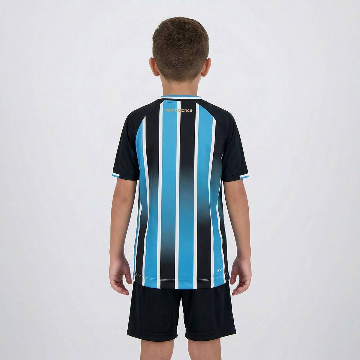 Kit Camisa Infantil Grêmio II 2026 Versão Infantil