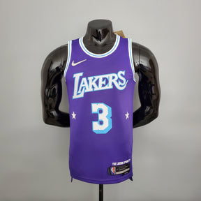 Camisa NBA Lakers #3 Davis City Edition Purple - 23/24