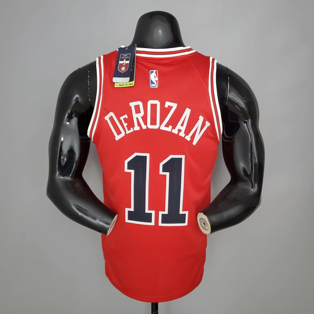 Regata NBA Chicago Bulls Swingman Vermelha - Icon Edition