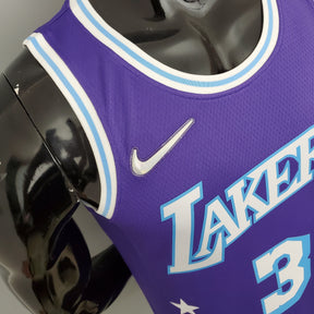 Camisa NBA Lakers #3 Davis City Edition Purple - 23/24