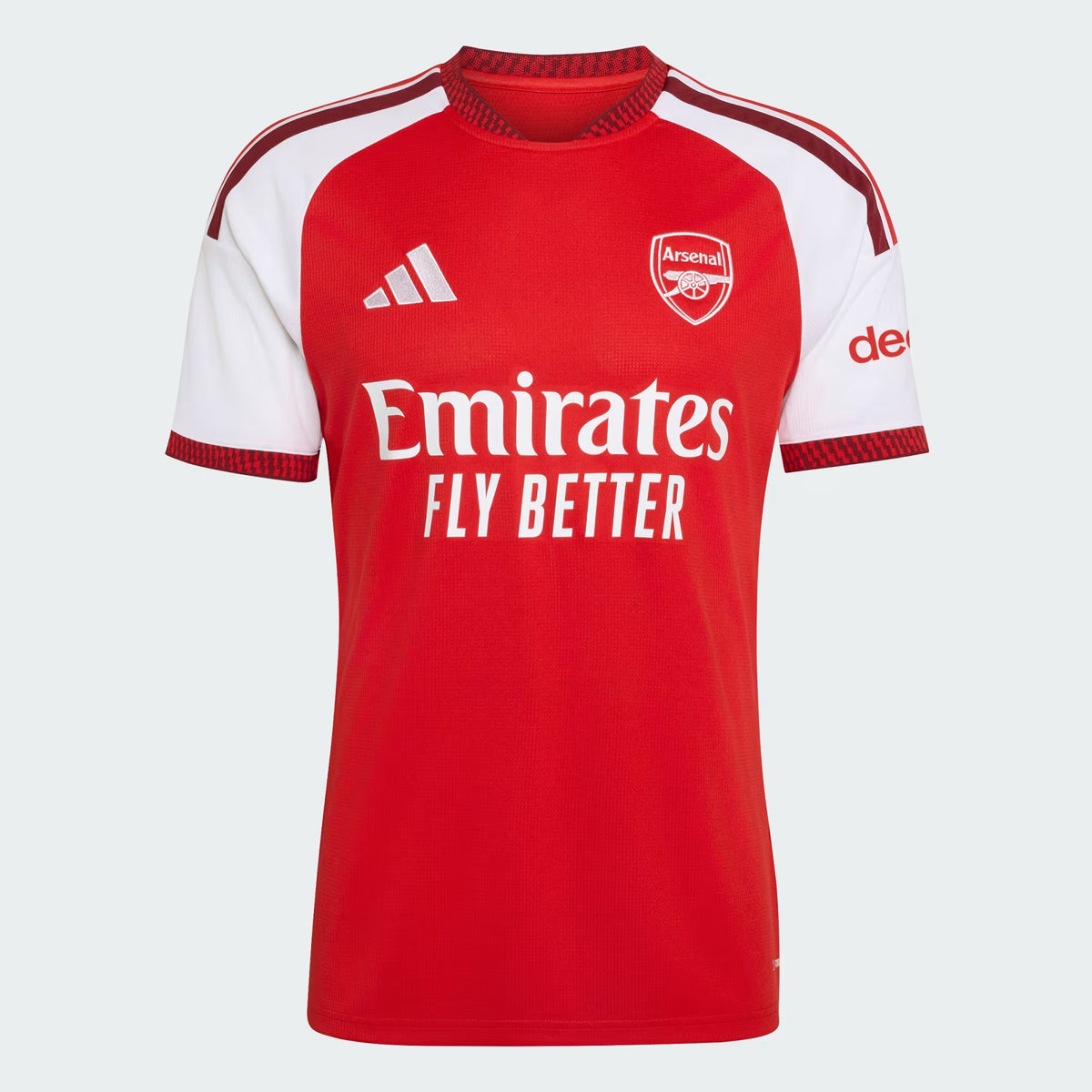 Camisa Arsenal 25/26 Pré Jogo Adidas Masculina - Vermelho+Branco