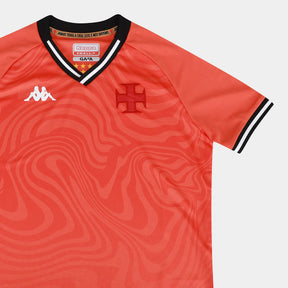 Camisa Vasco 25/26 s/n Goleiro Kappa Feminina - Laranja