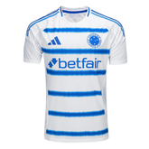 Camisa Cruzeiro II 25/26 Torcedor Masculina - Branca + Azul (PRÉ VENDA)