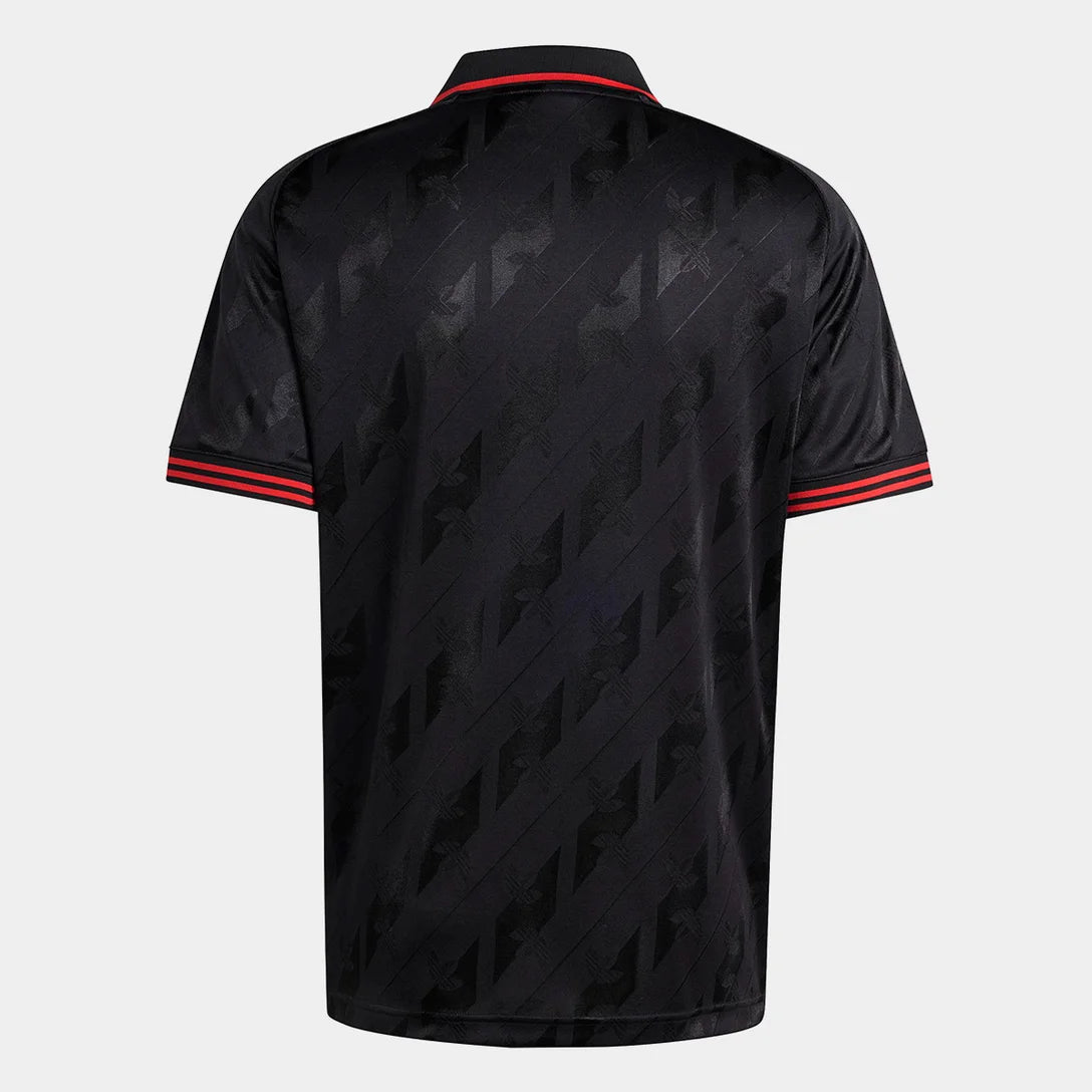 Camisa Flamengo Lifestyler 25/26 Adidas Masculina - Preto
