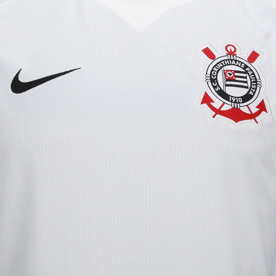 Camisa Masculina Torcedor Corinthians Branca 2026