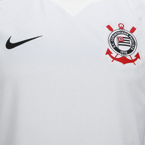 Camisa Masculina Torcedor Corinthians Branca 2026