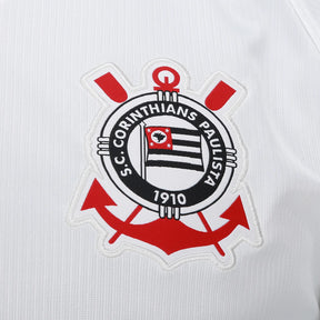 Camisa Masculina Torcedor Corinthians Branca 2026