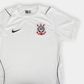 Camisa Masculina Torcedor Corinthians Branca 2026