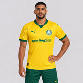 Camisa Palmeiras III 25/26 - Torcedor Puma Masculina - Amarela e verde