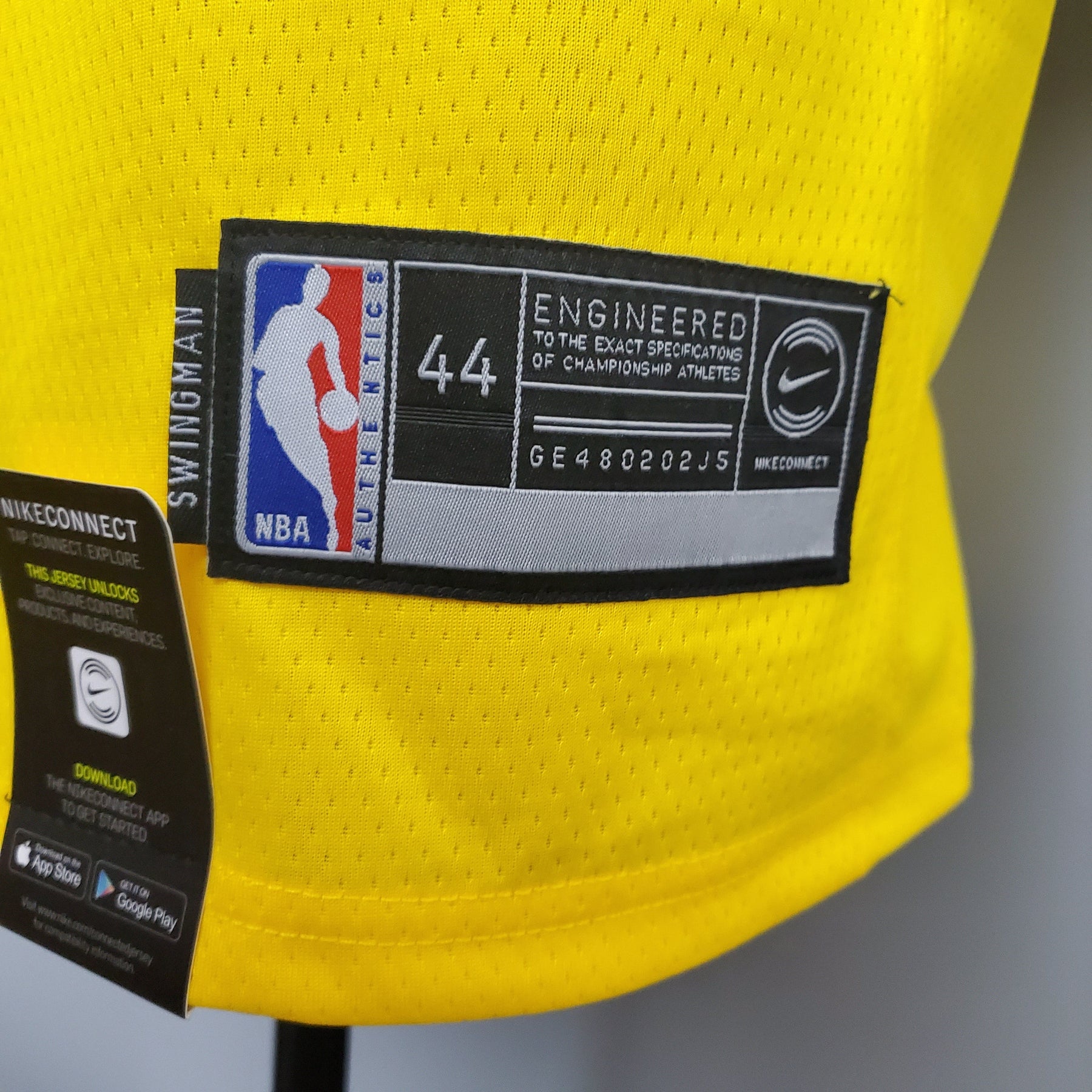 Camisa NBA Lakers #24 Bryant Commemorative Yellow - 23/24