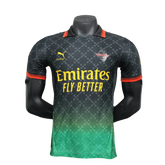 Camisa AC Milan 25/26 Edição Comemorativa - Preto - Versão Jogador