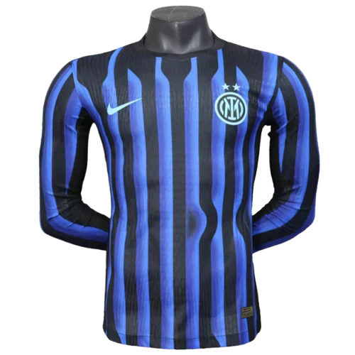 Camisa Home 25/26 I do Inter de Milão - Manga Longa