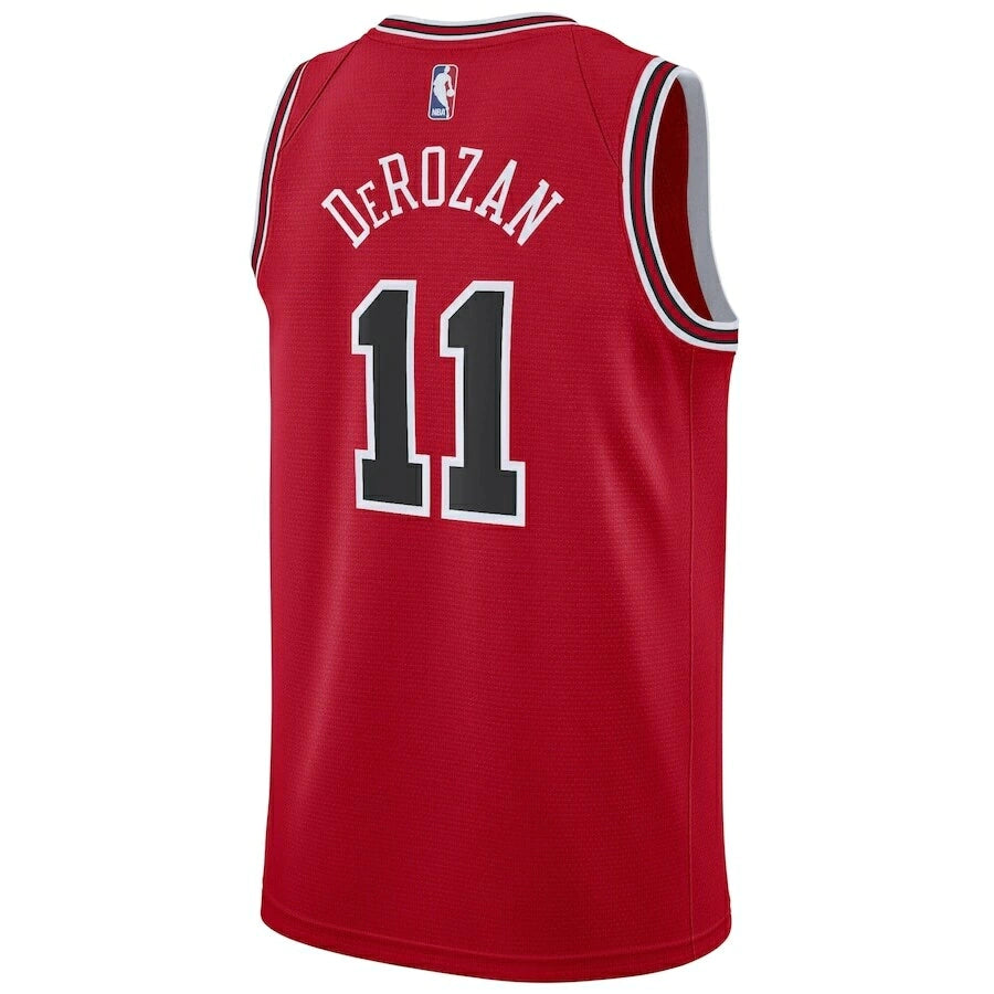 Regata NBA Chicago Bulls Swingman Vermelha - Icon Edition