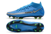 Chuteira Campo Nike Phantom GT Elite Dynamic Fit FG Blue - Cano Alto