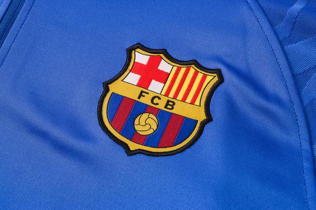 Conjunto Inverno Barcelona Nike - Azul Escuro
