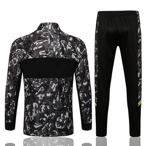 Conjunto Inverno Borussia Dortmund Preta Puma - Com Fecho