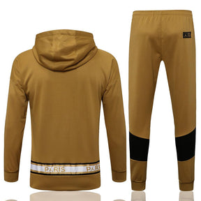Conjunto Inverno PSG Amarela Jordan - Com Capuz