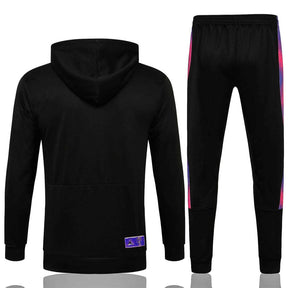 Conjunto Inverno PSG Preto Jordan - Com Capuz