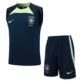 Conjunto de Treino do Seleção Brasileira - Azul e Verde