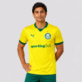 Camisa Palmeiras III 25/26 - Jogador Puma Masculina - Amarela e verde