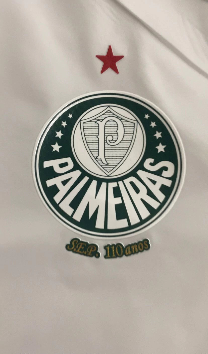 Corta vento Palmeiras Branco exclusivo