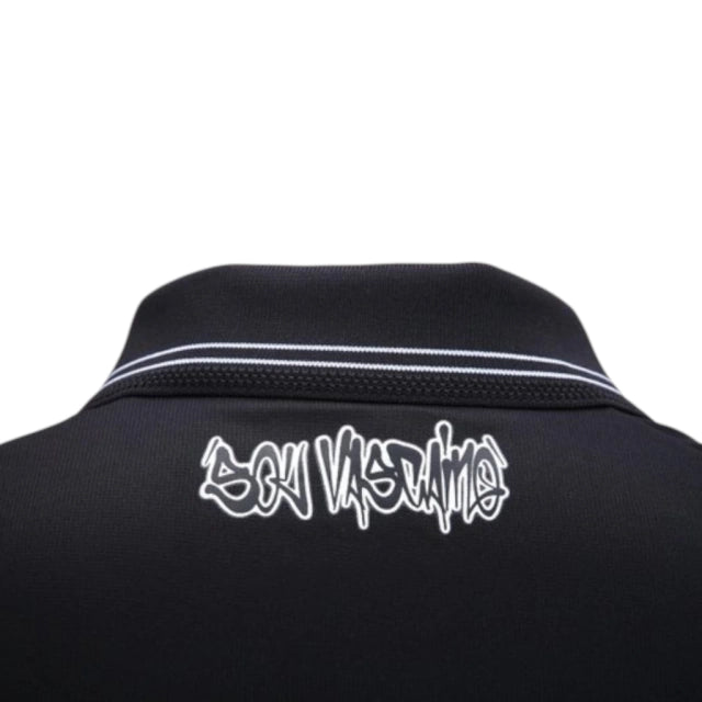 Camisa Vasco da Gama I 25/26 - Torcedor Kappa Masculina - Preta