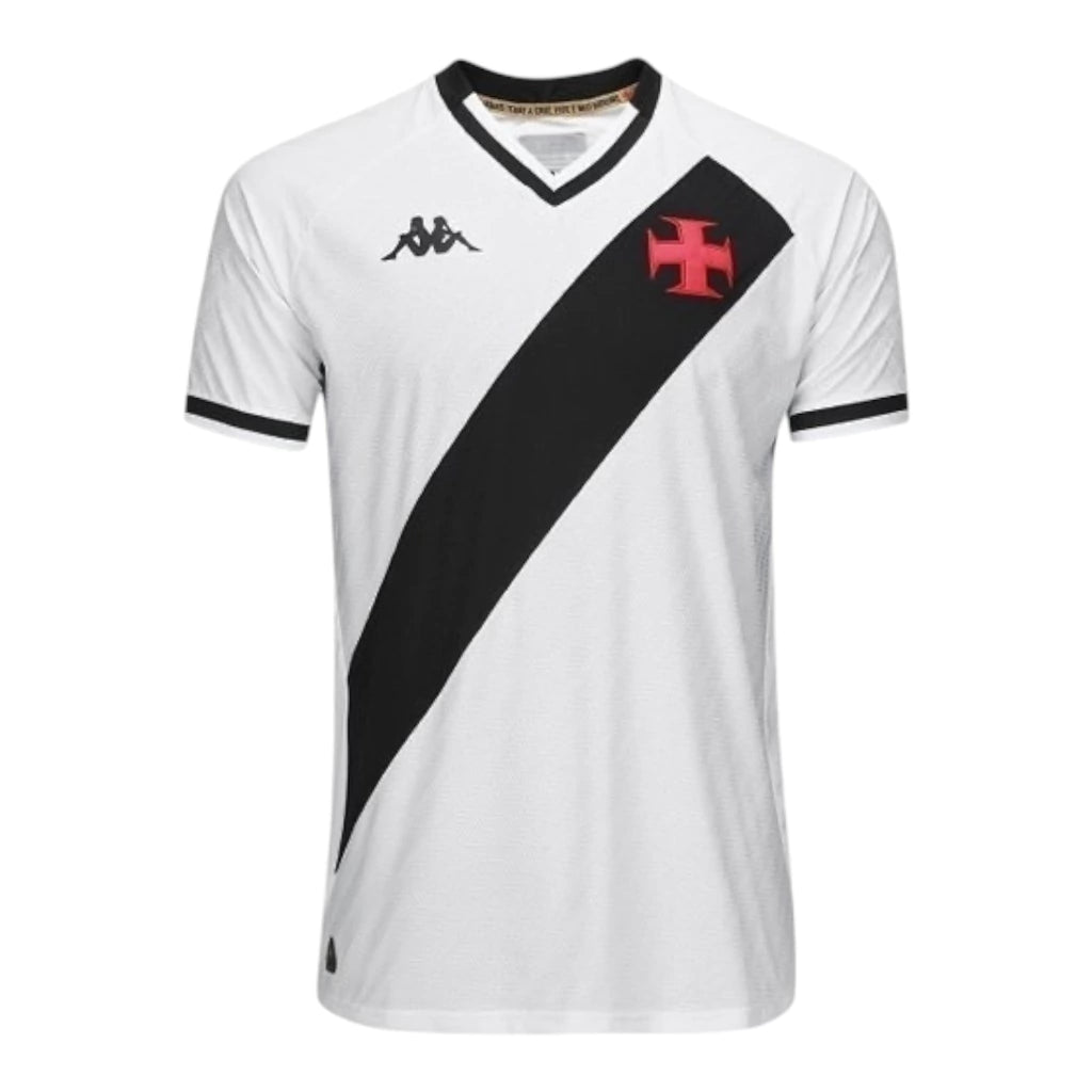 Camisa Vasco da Gama lI 25/26 - Torcedor Kappa Masculina - Branca