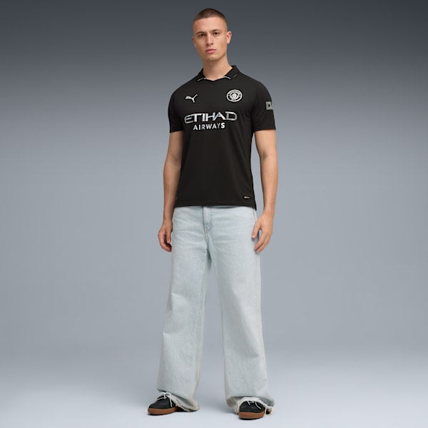 Camisa Manchester City Away 25/26 s/n Torcedor Puma Masculina - Preto